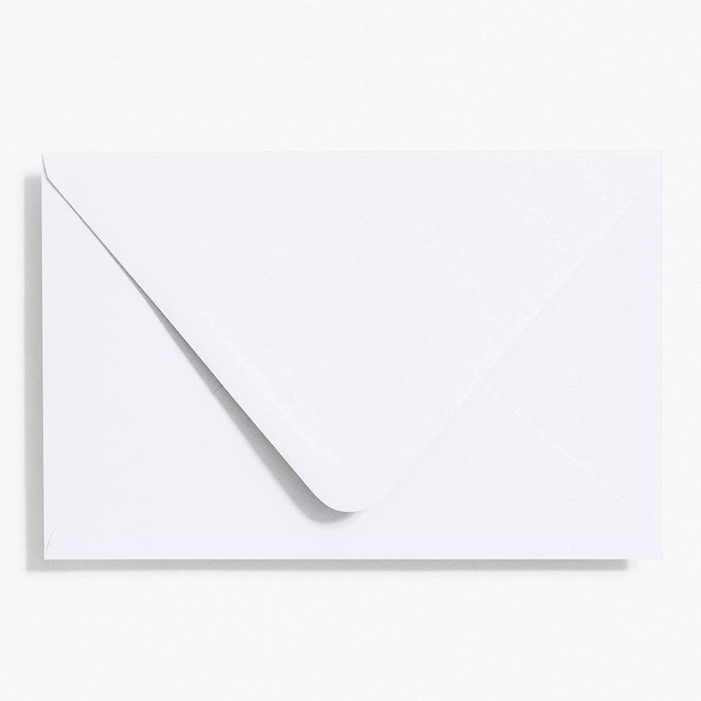 A9 Pure White Envelopes