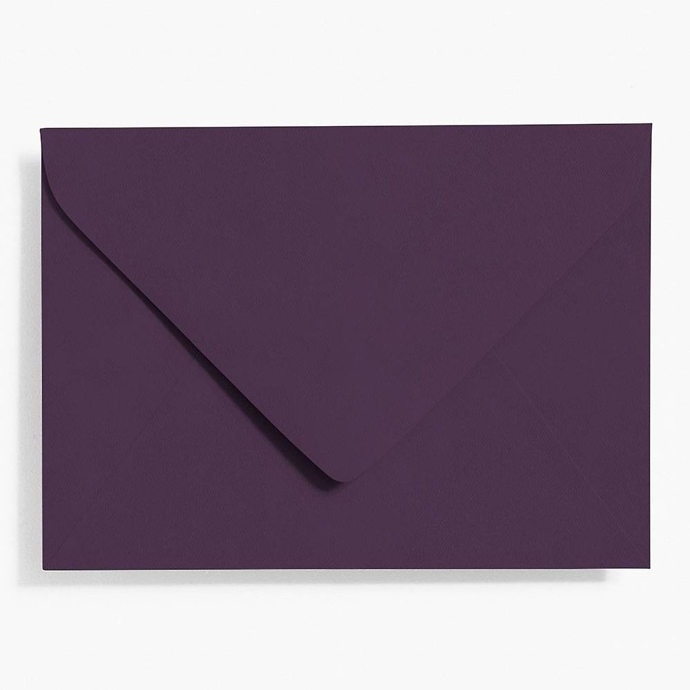 A7 Aubergine Envelopes