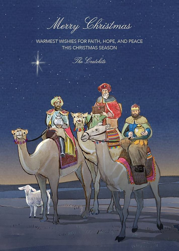 Bearing Gifts Holiday Card