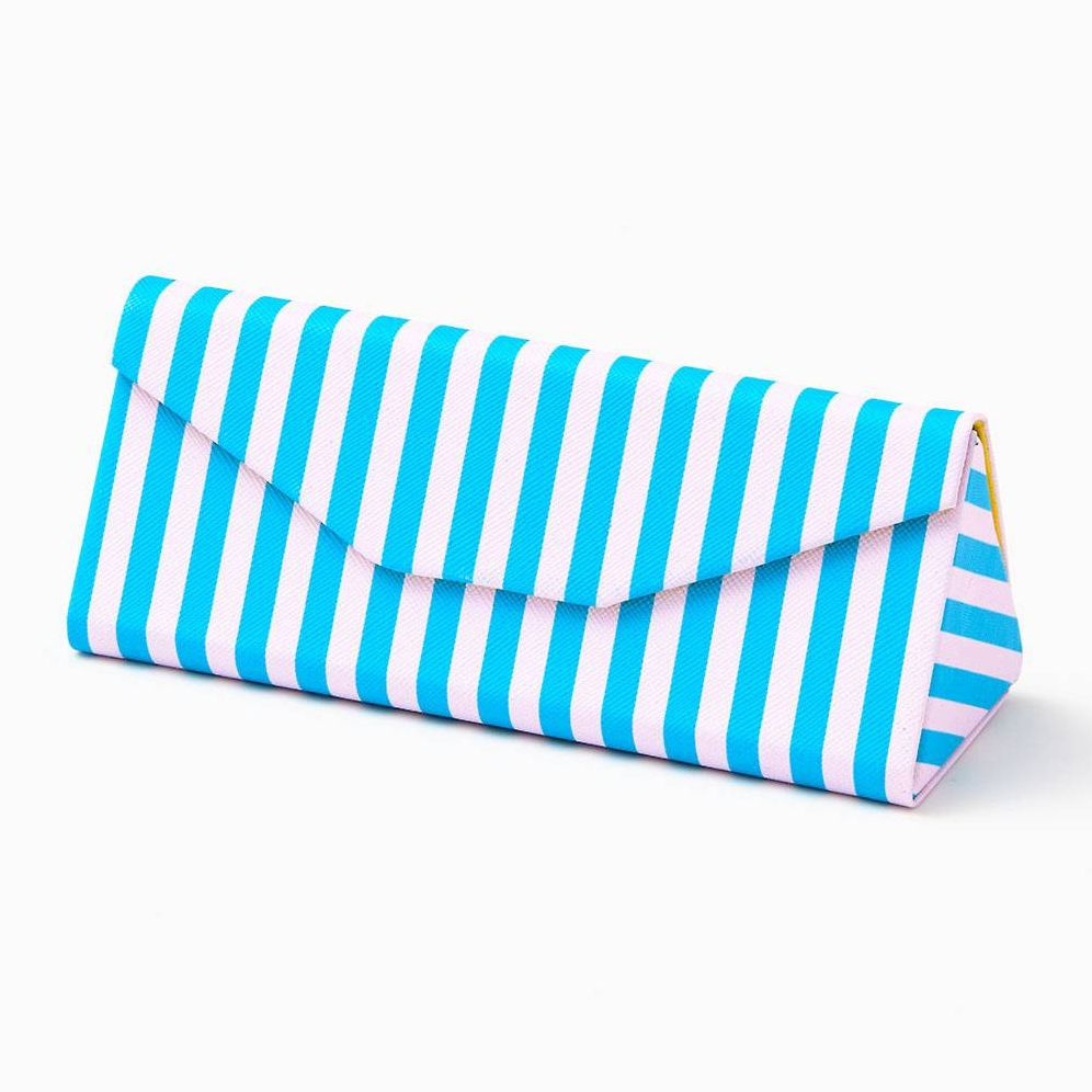 Striped Sunglasses Case
