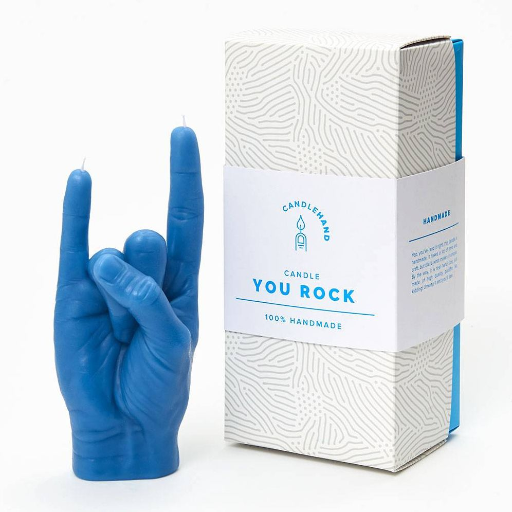 You Rock Hand Candle