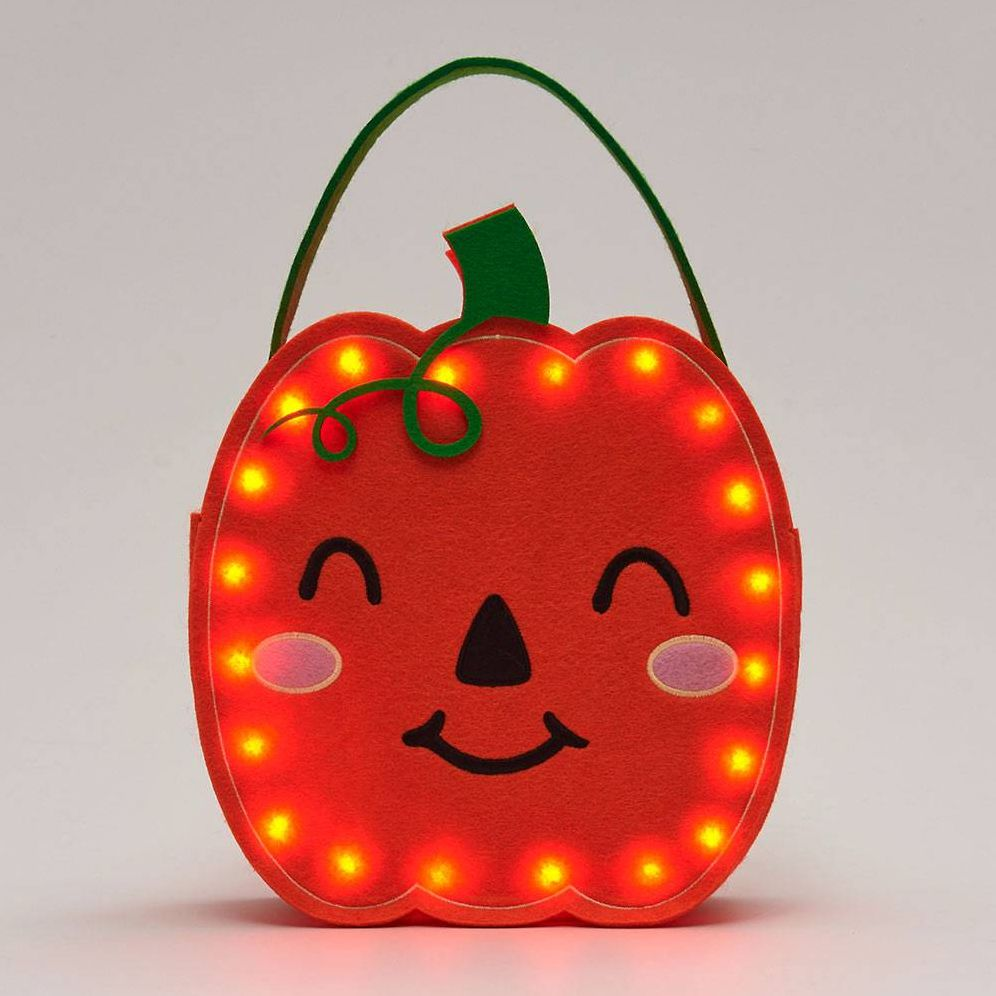 Mini Pumpkin Light Up Tote | Paper Source