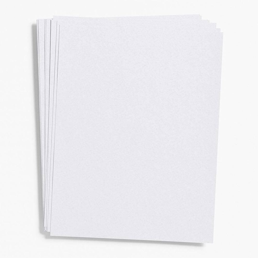 Luxe Grey Card Stock 8.5" x 11" Bulk Pack
