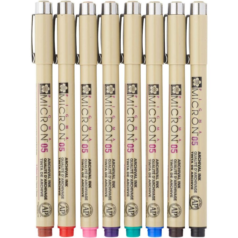 Micron Color Pen Set