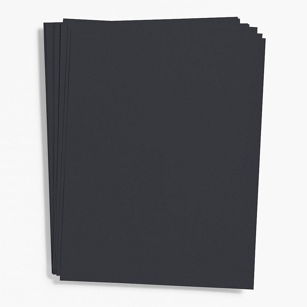 Black Paper 25" x 19"
