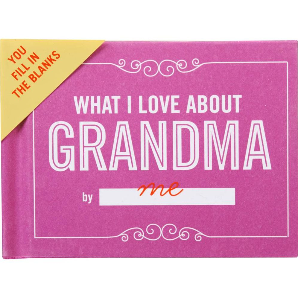 What I Love About Grandma Journal