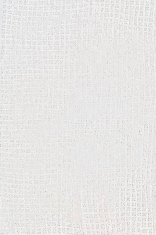 White Lace Window Panes Handmade Paper