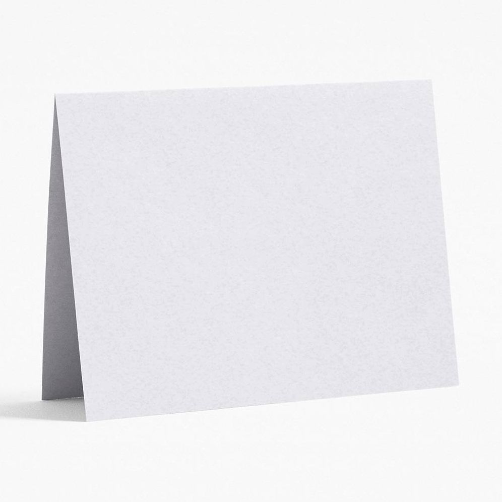 A2 Luxe Grey Folded Cards