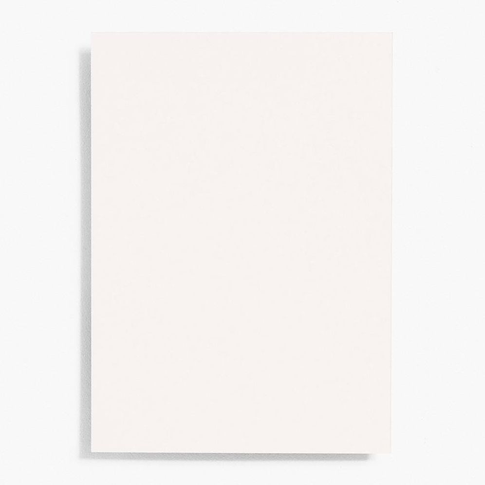 4 Bar Superfine White Note Cards