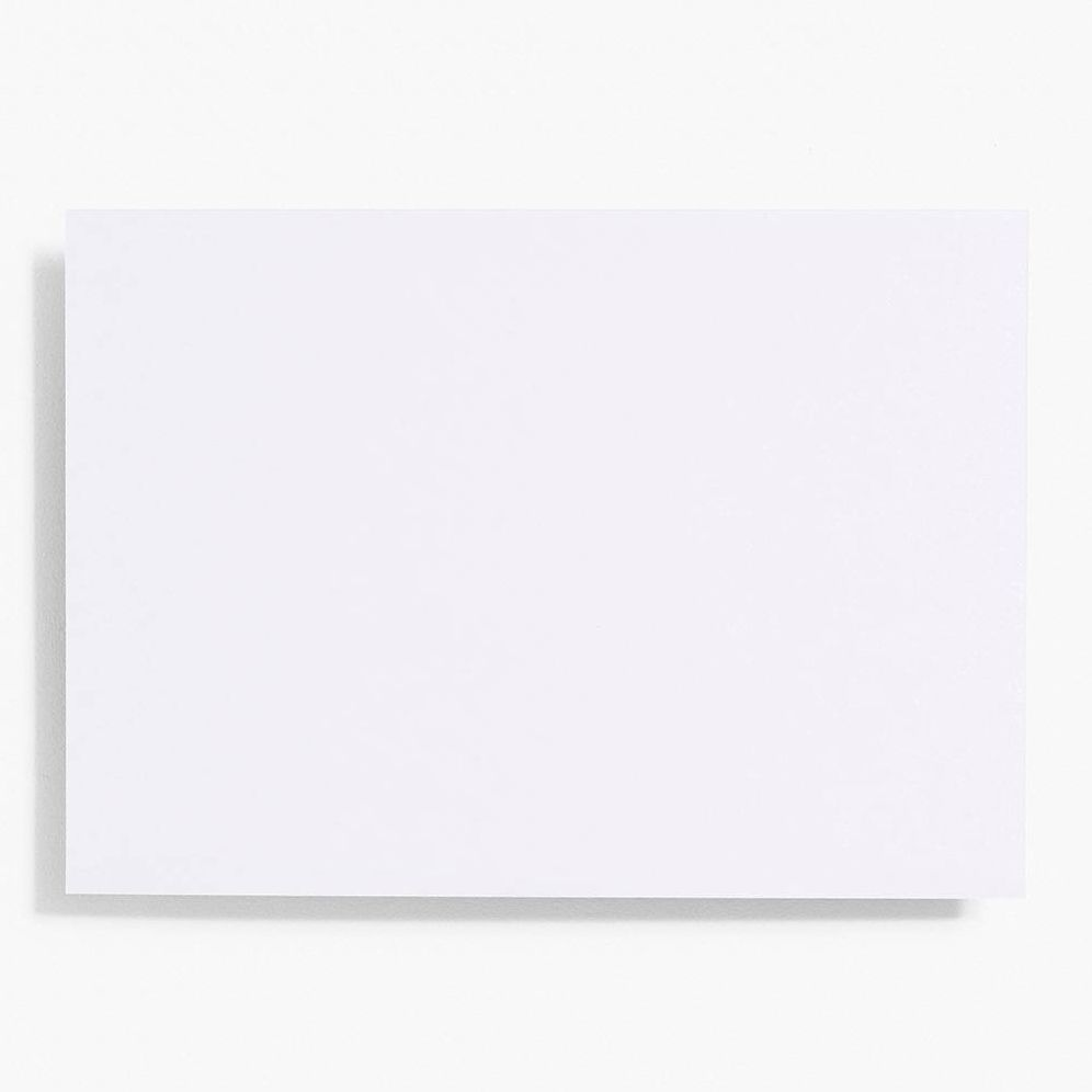 A7 Pure White Note Cards