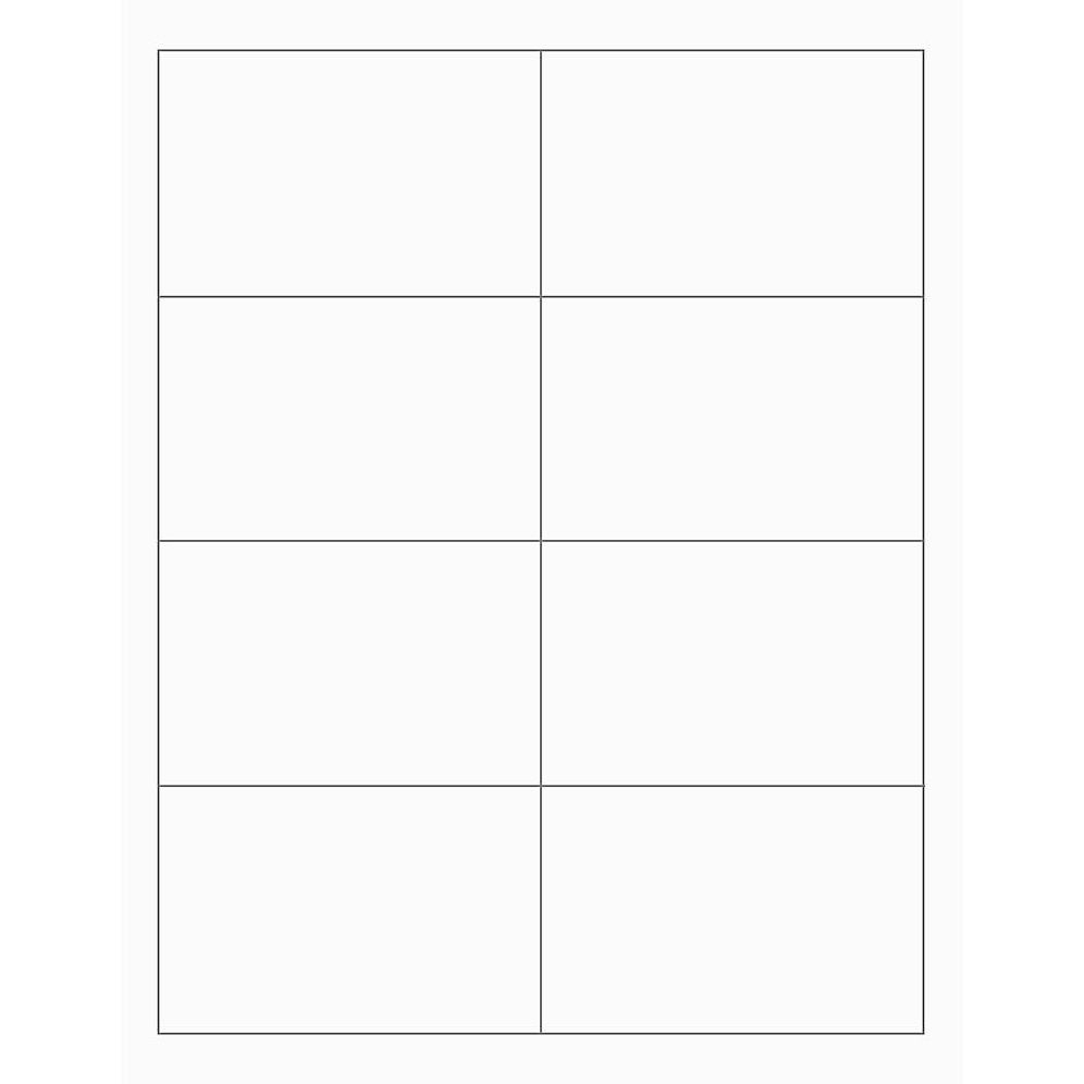 Pure White Printable Place Cards
