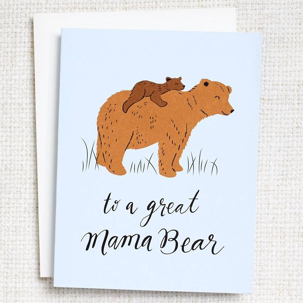 Mama Bear Mother's Day Card