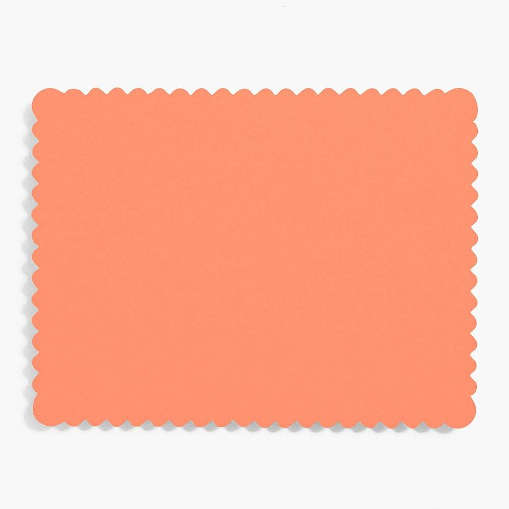 Scallop A2 Papaya Cards