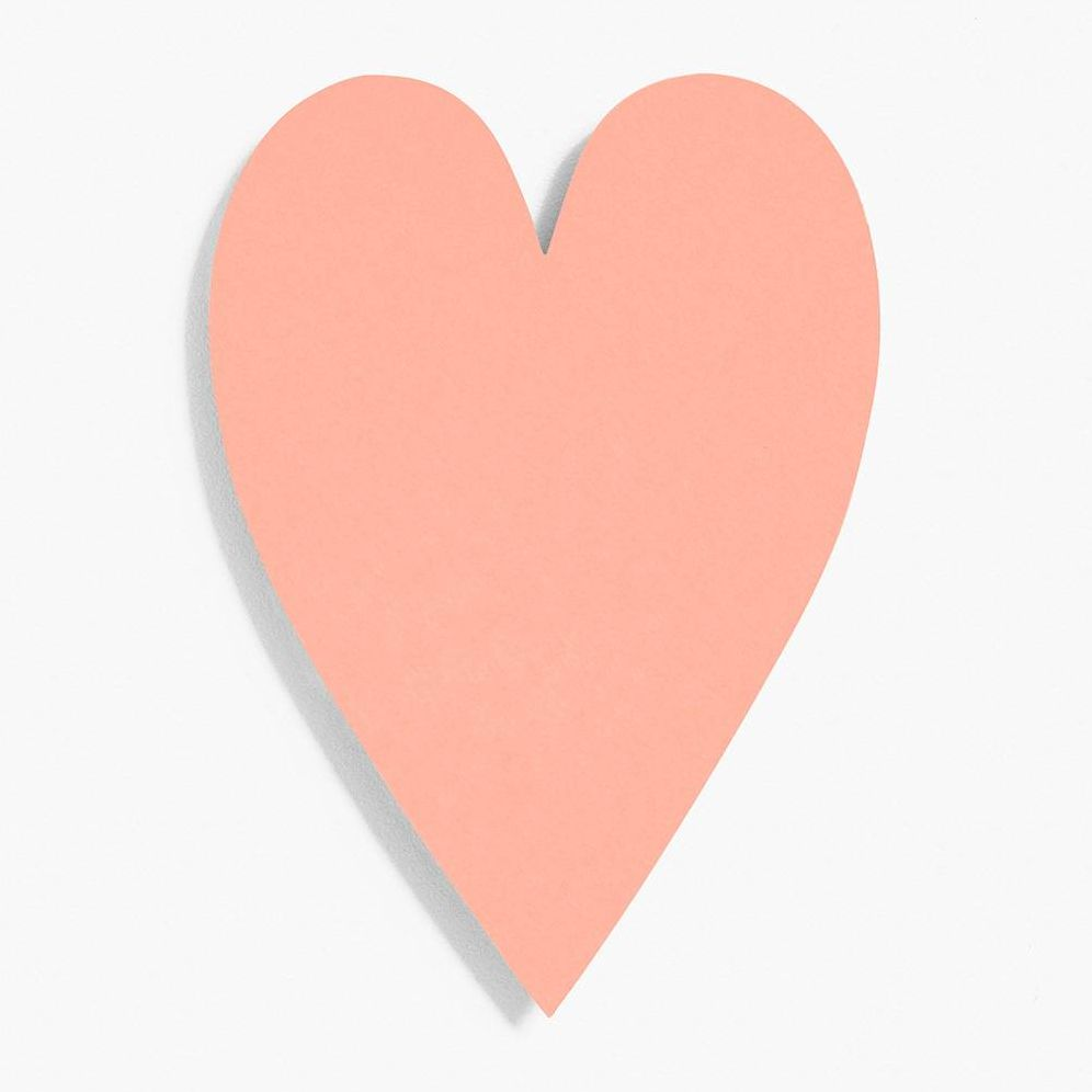 Heart 4 Bar Coral Cards