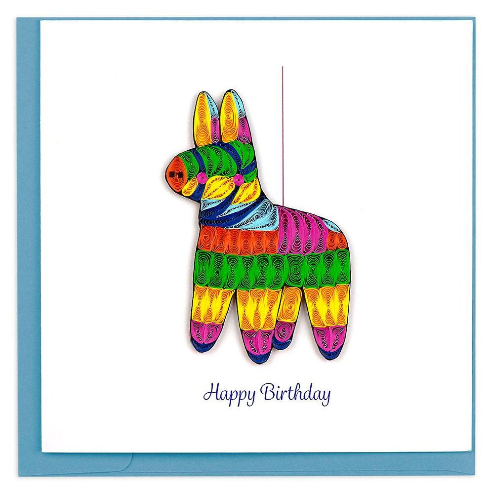 Pinata Birthday Card