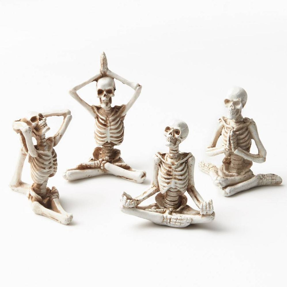 Mini Yoga Skeletons