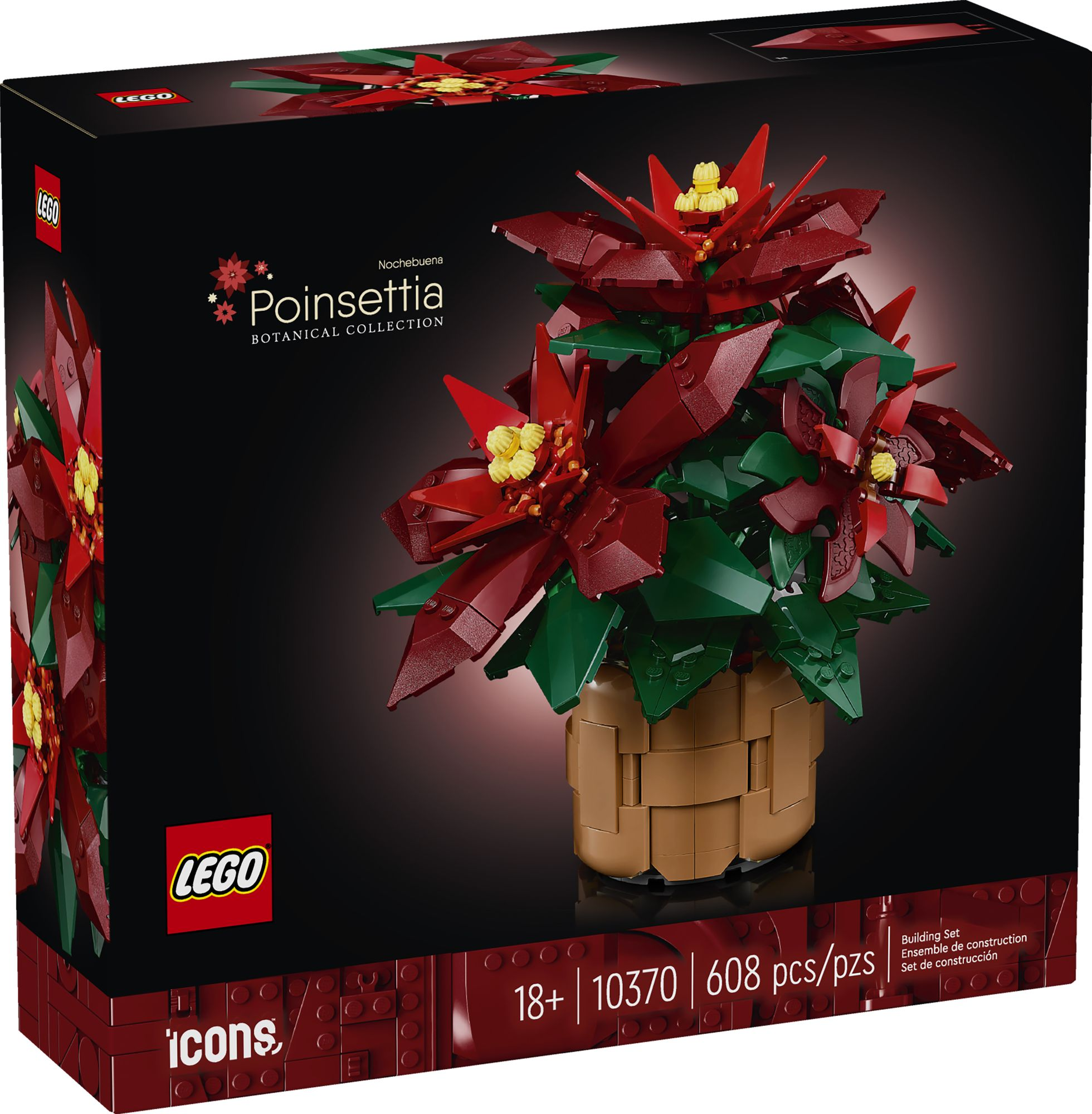 LEGO Icons Poinsettia 10370