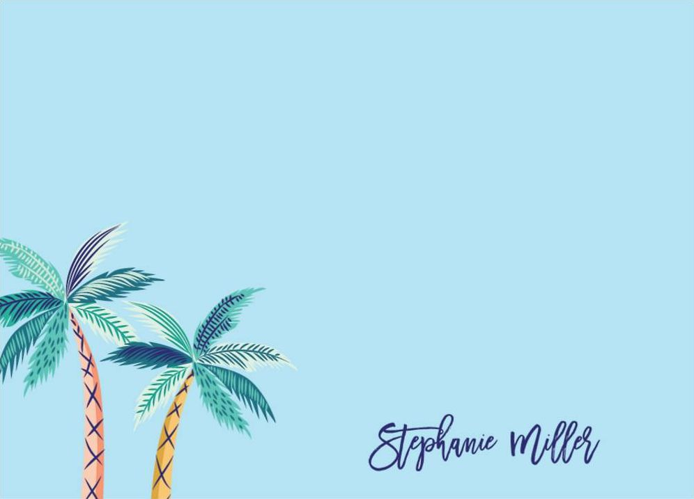 Palms Stationery
