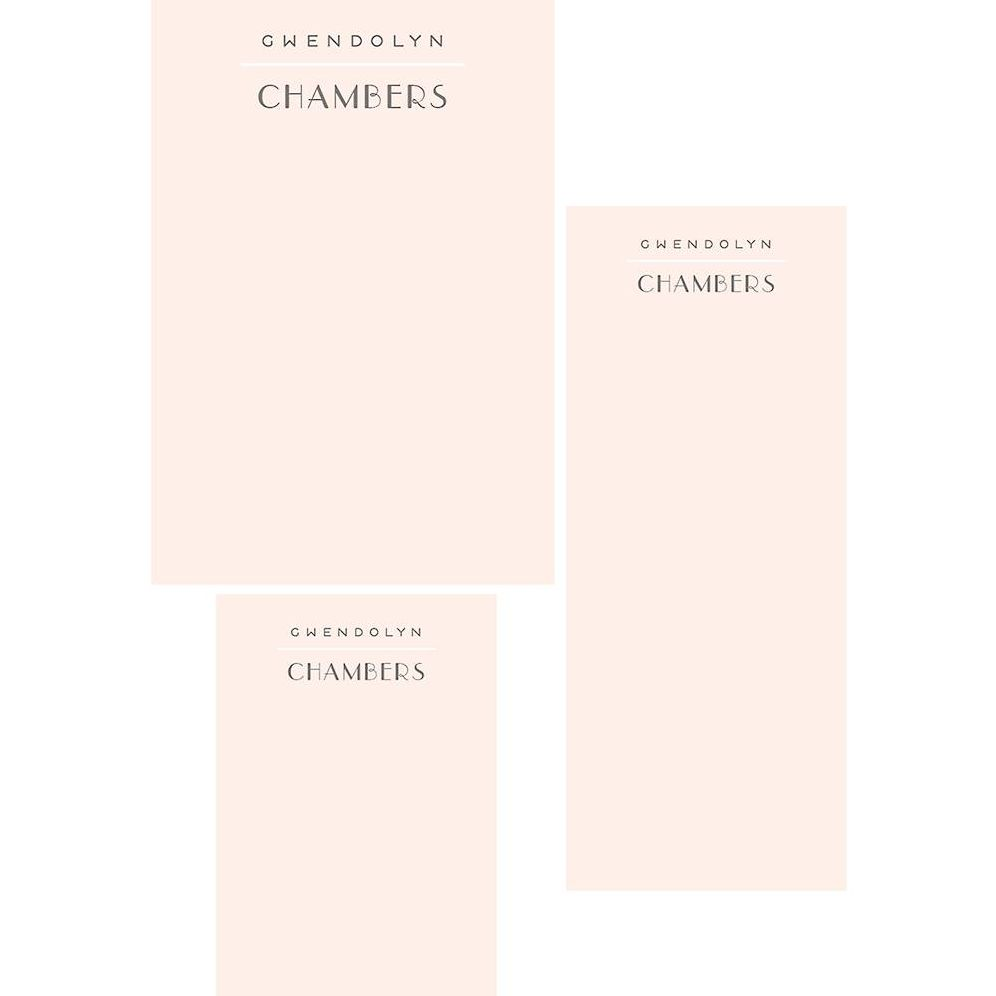 Deco Rule Mixed Personalized Notepads