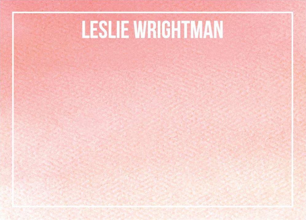 Watercolor Ombre A6 Stationery