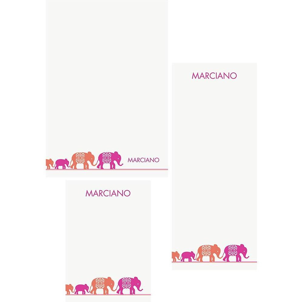 Elephants Mixed Personalized Notepads