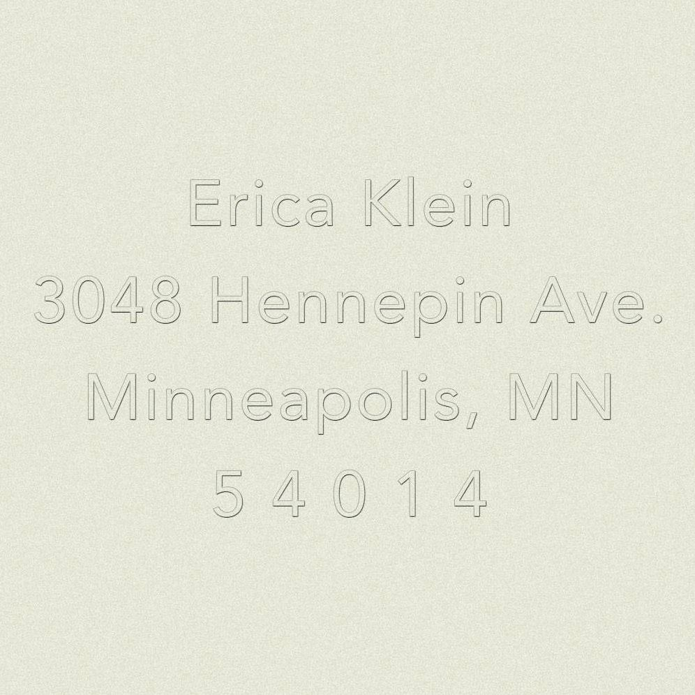 Optima Custom Embosser Plate