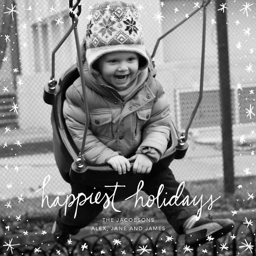 Holiday Wink Photo Card