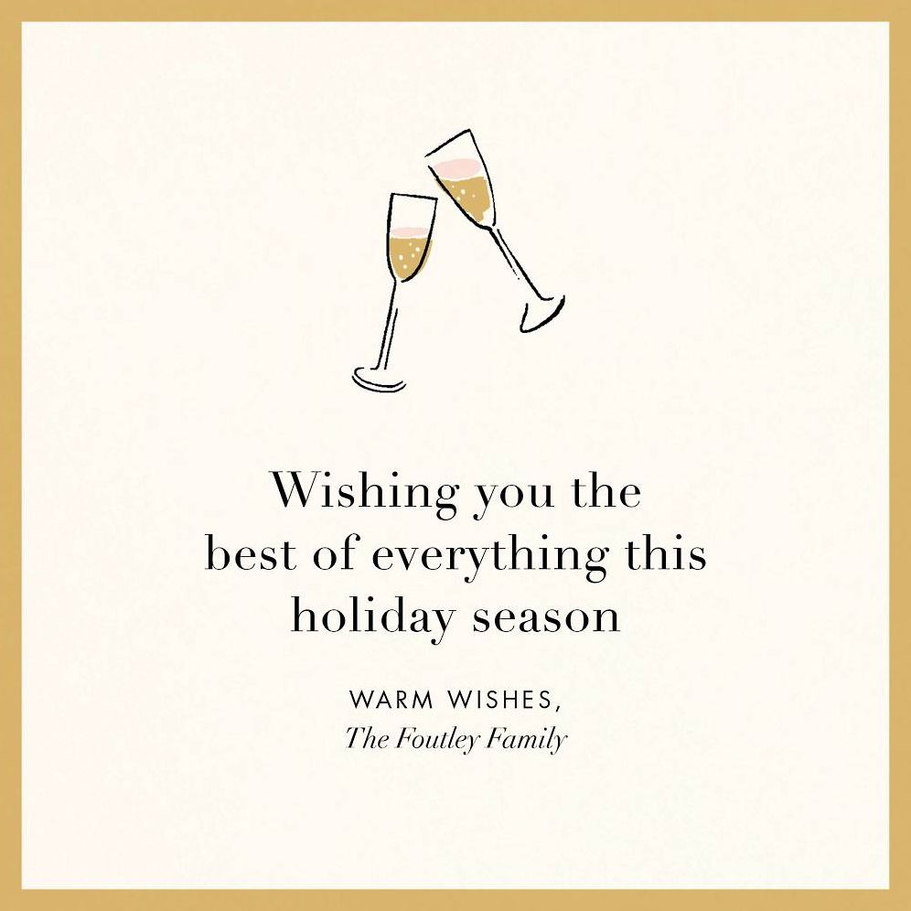 Cute Flutes Holiday Card