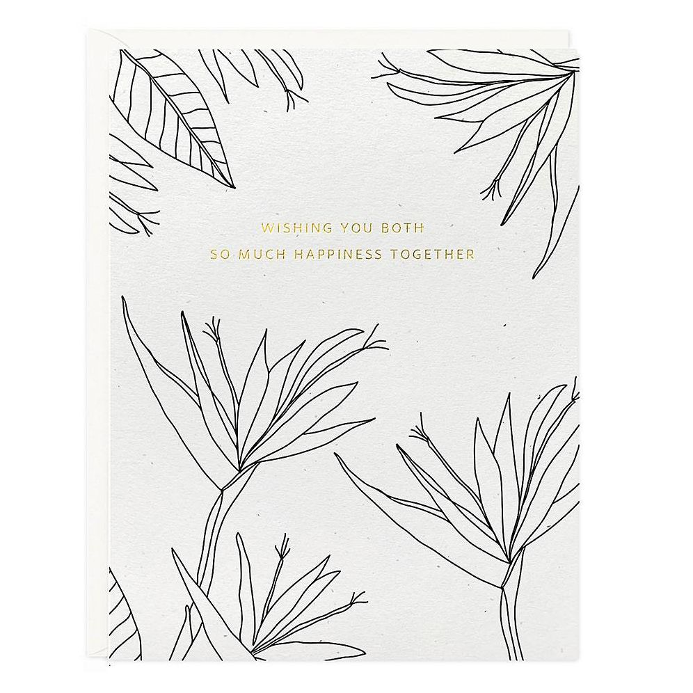So Much Happiness Wedding Card