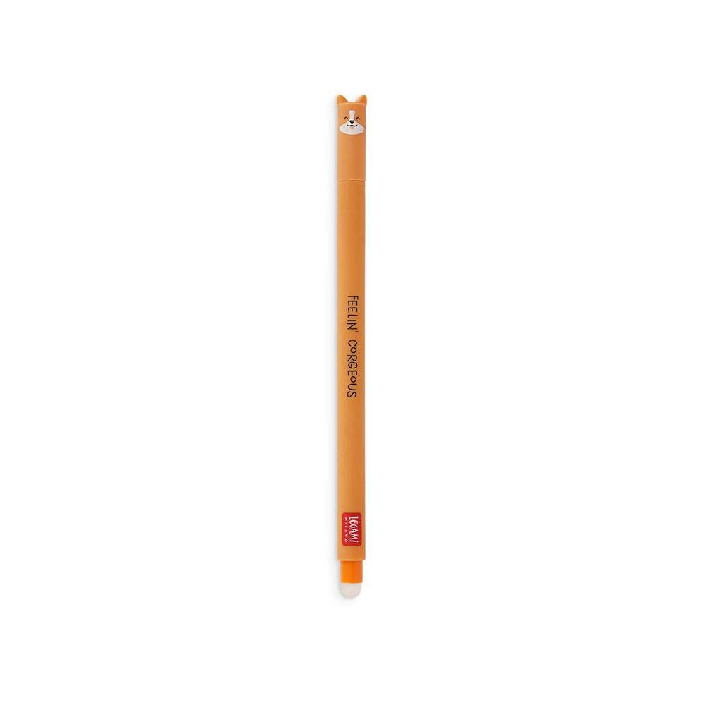 Corgi Erasable Gel Pen - Black Ink