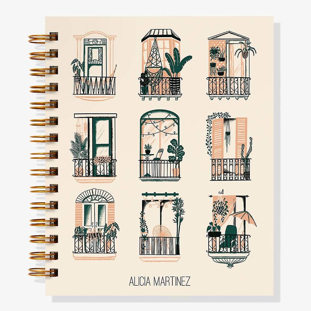 12-Month City Windows Custom Planner