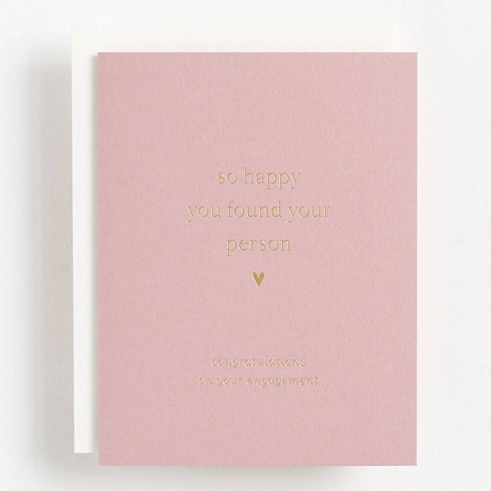 Found Your Person Engagement Card