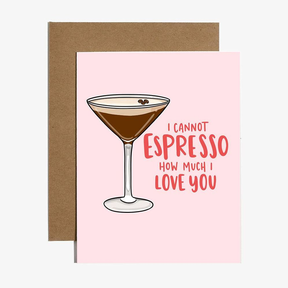 Espresso Martini Love Card | Paper Source