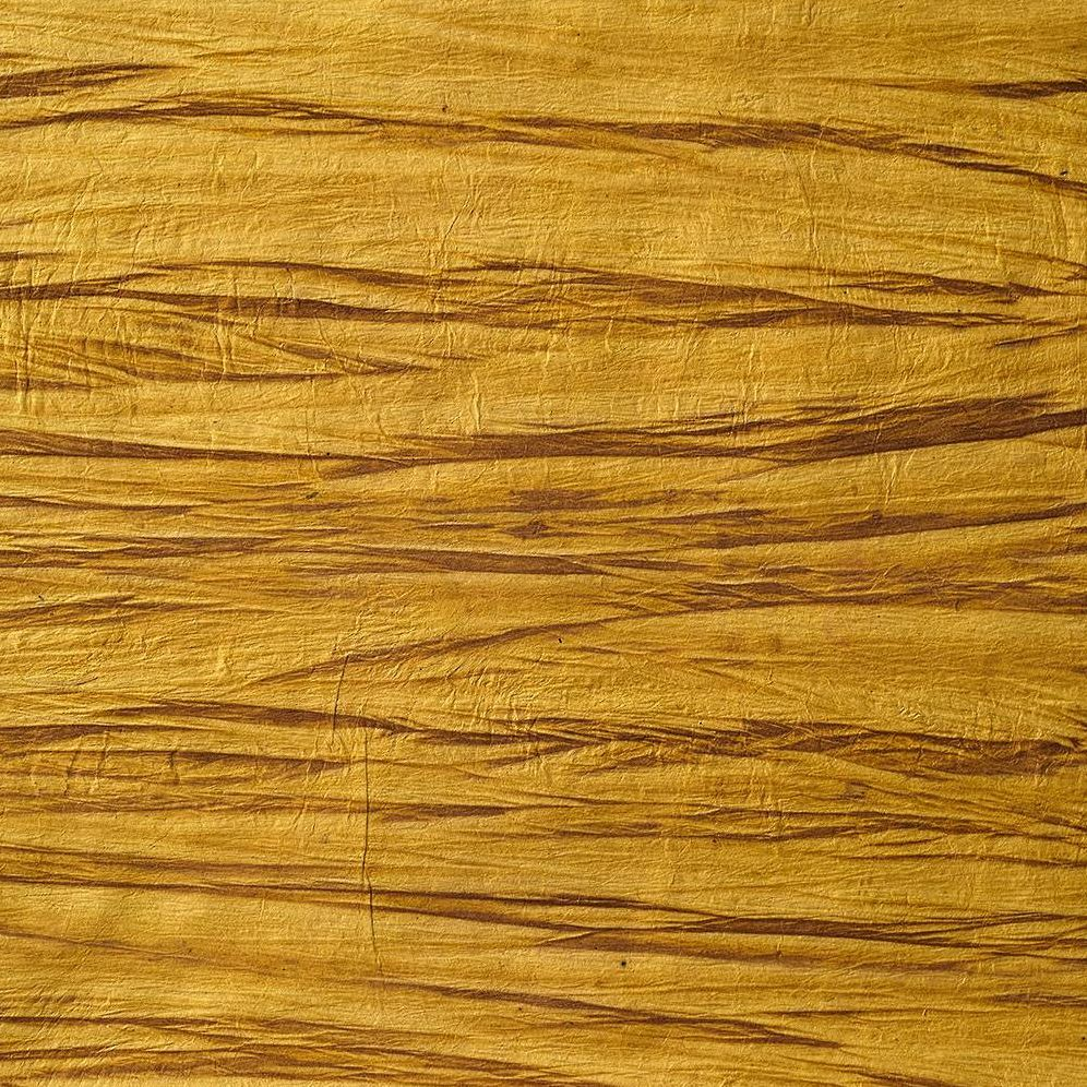 Yellow Ripples Handmade Paper