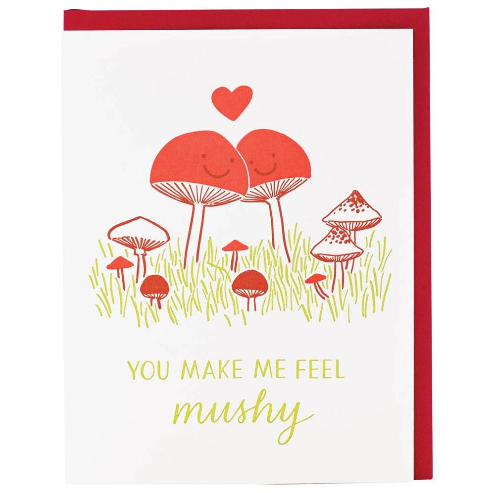 Feel Mushy Love Card