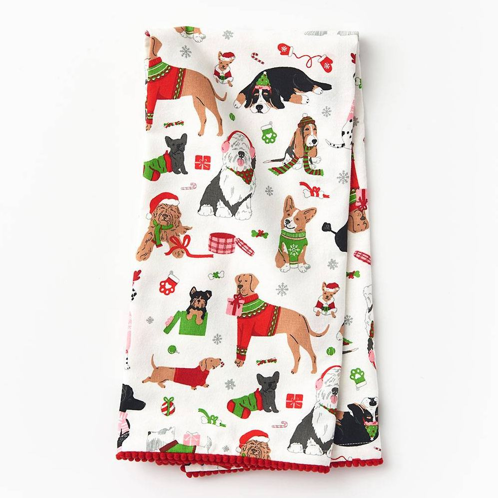 Christmas Good Boys Tea Towel