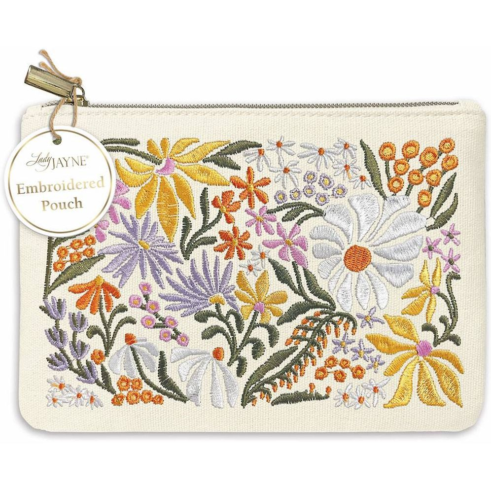 SMALL CANVAS CLUTCH WILD FLOWER main image 0