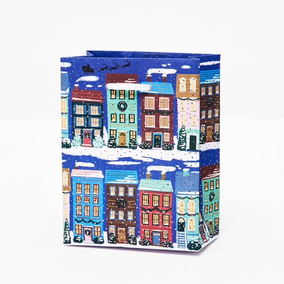 Holiday Houses Small Gift Bag