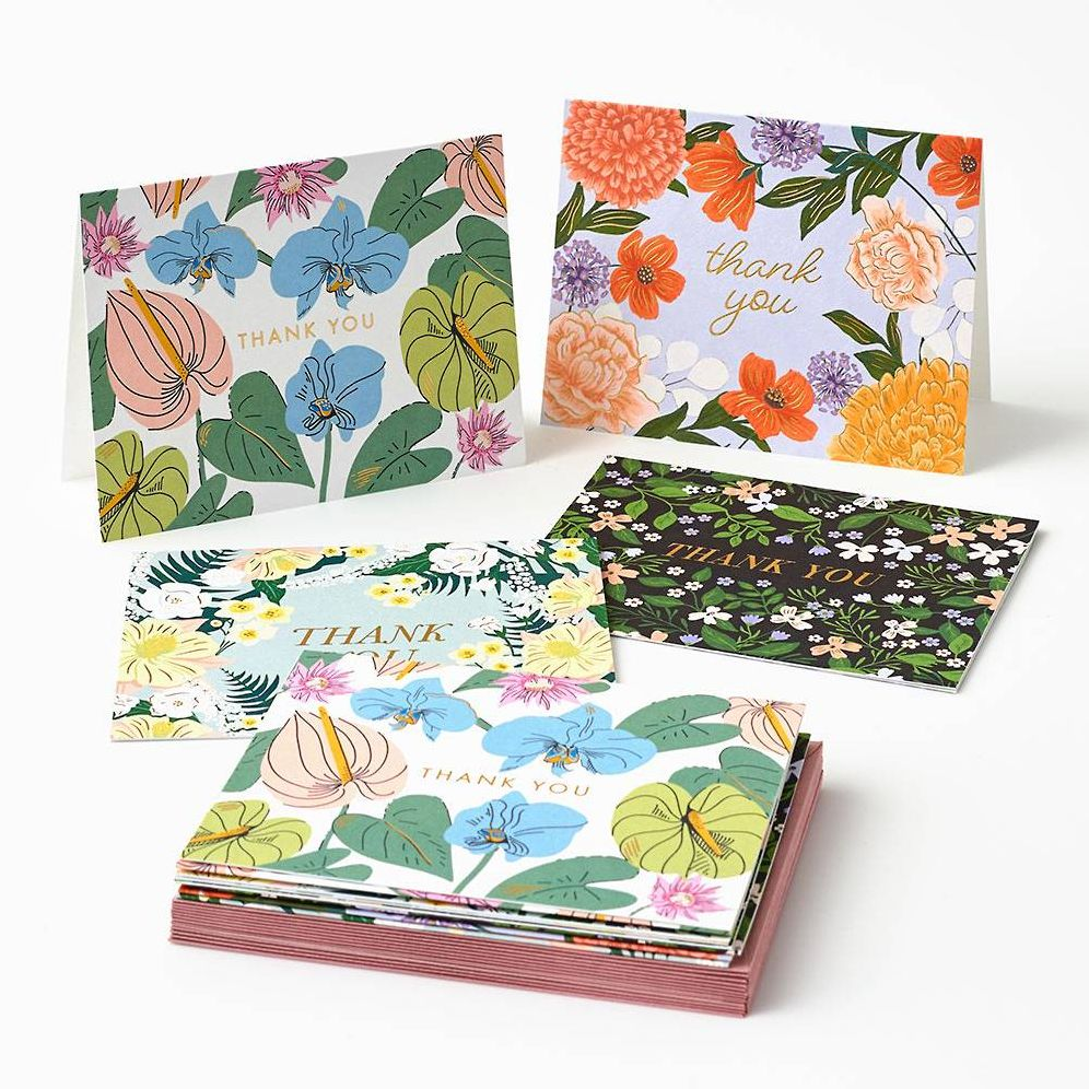 Floral Assorted Thank You Card Set | Paper Source