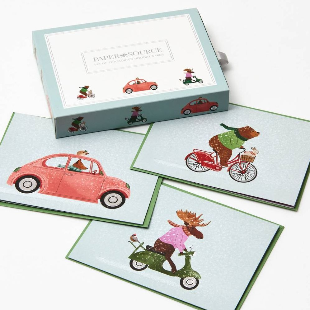 Christmas Crusing Critters Stationery Set