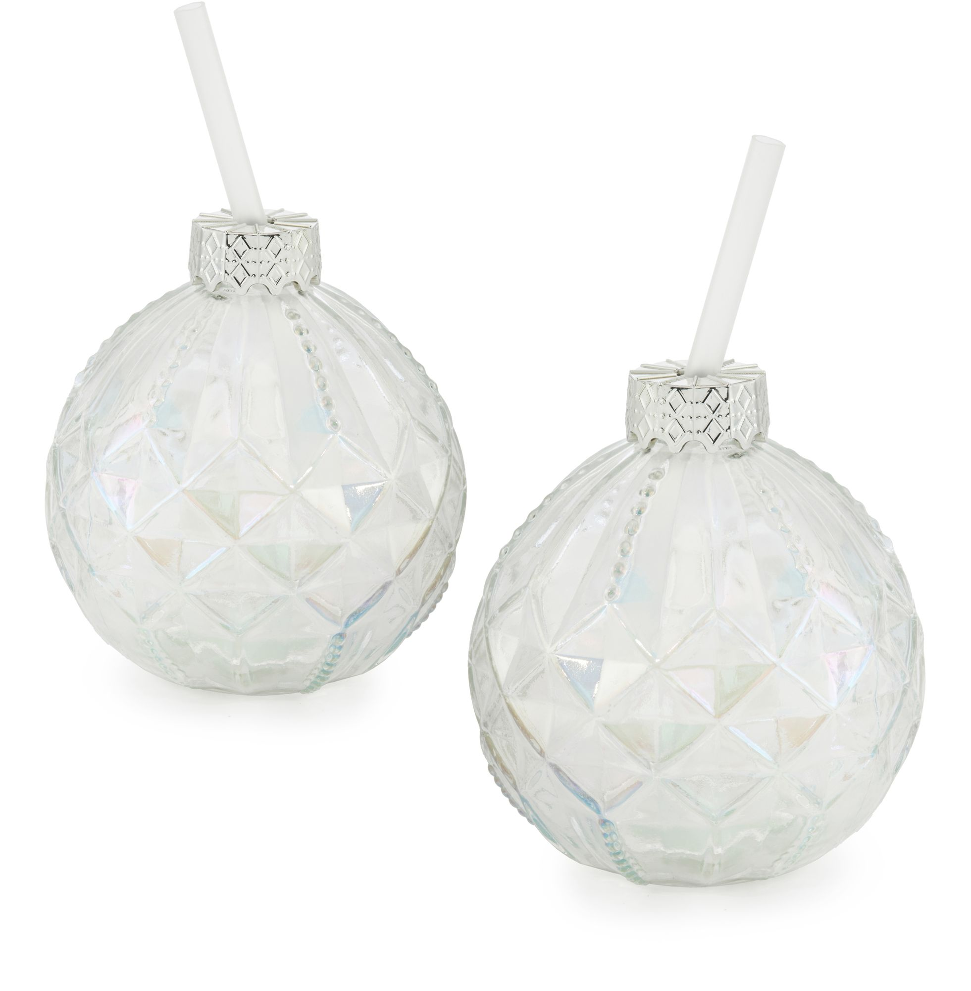 Glass Ornament Tumblers