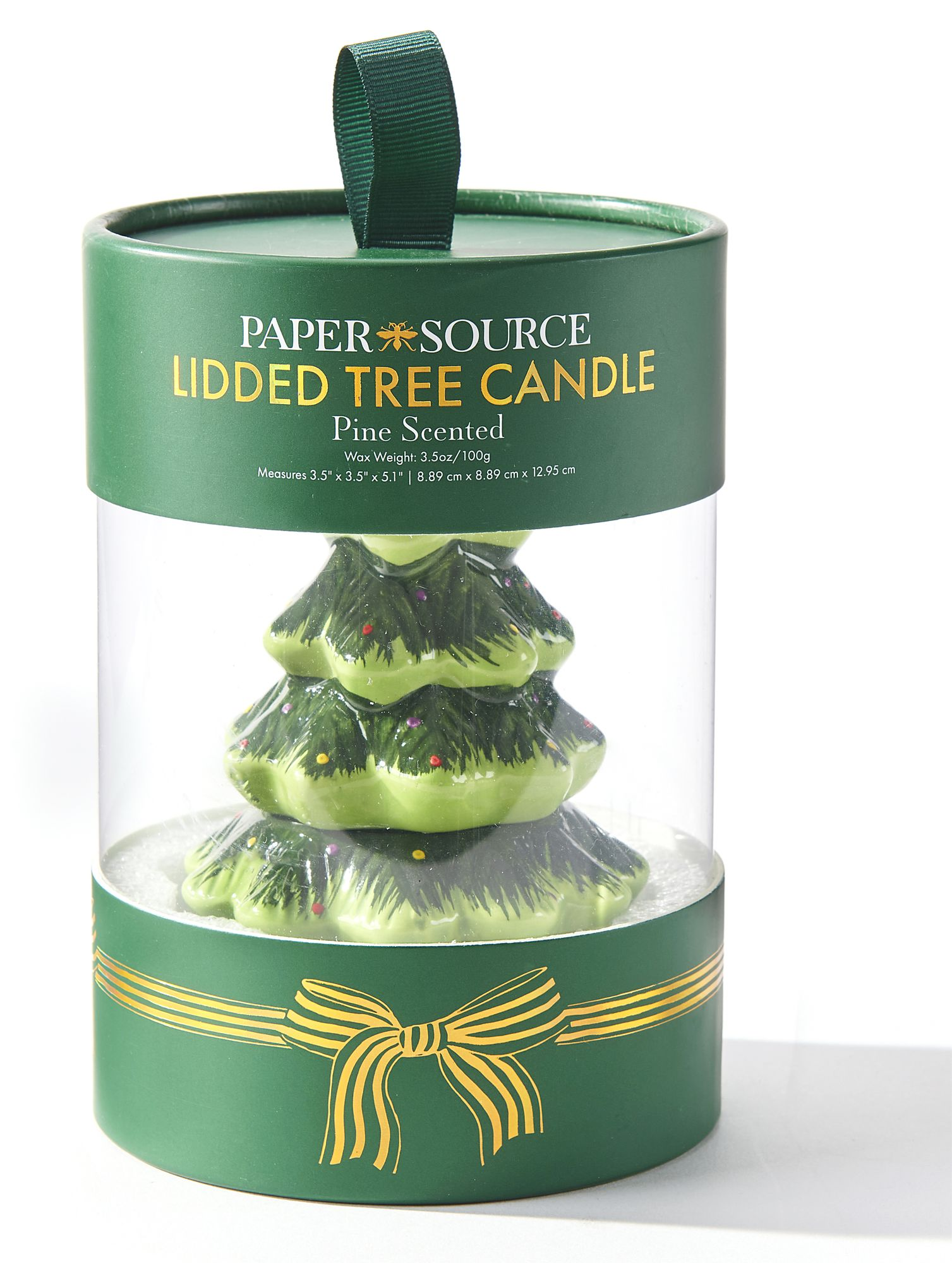 Nostalgic Lidded Tree Candle