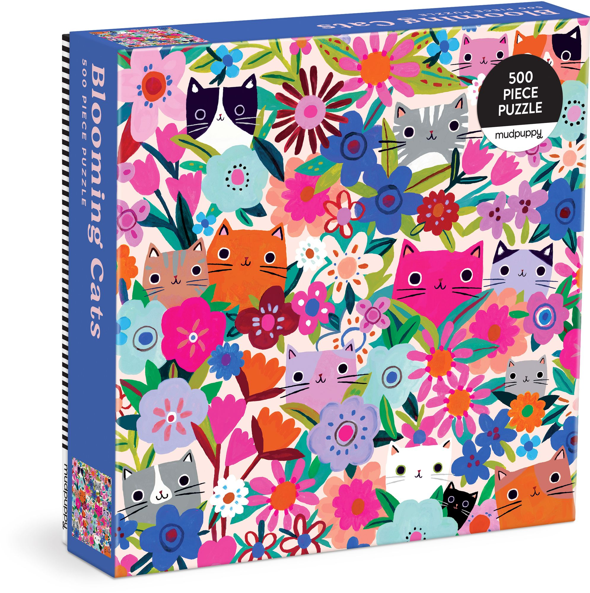 Blooming Cats 500 Piece Family Puzzle | Paper Source
