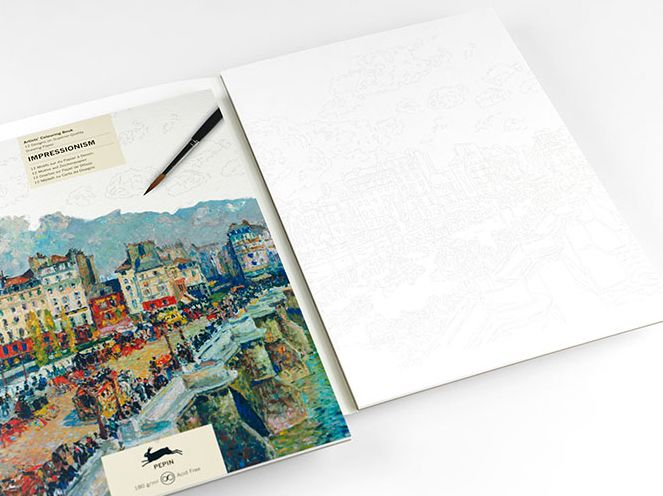Impressionism - Artists' Colouring Book