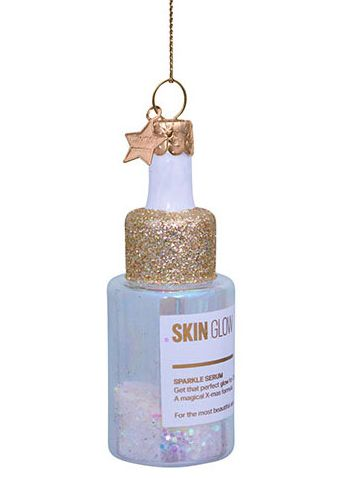 Vitamin Drops Glass Ornament