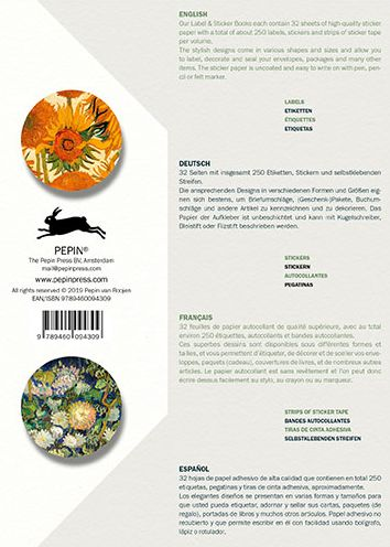 Vincent van Gogh - Label & Sticker Book