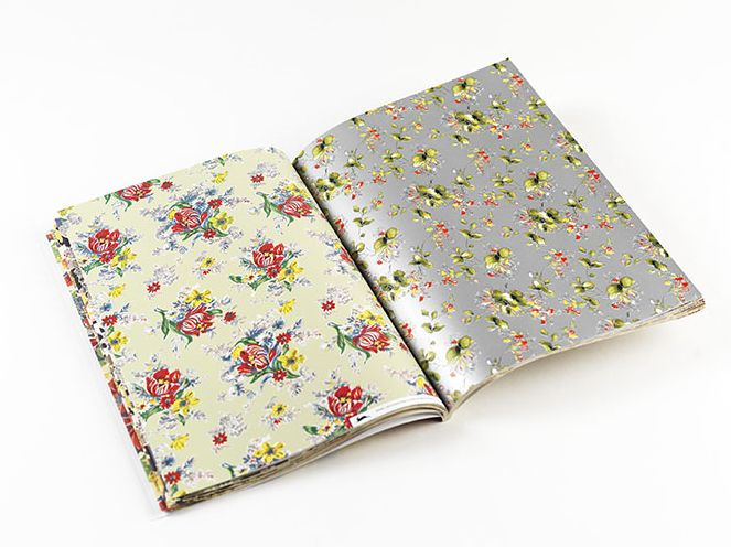 1950s Flowers - Gift & Creative Paper Book