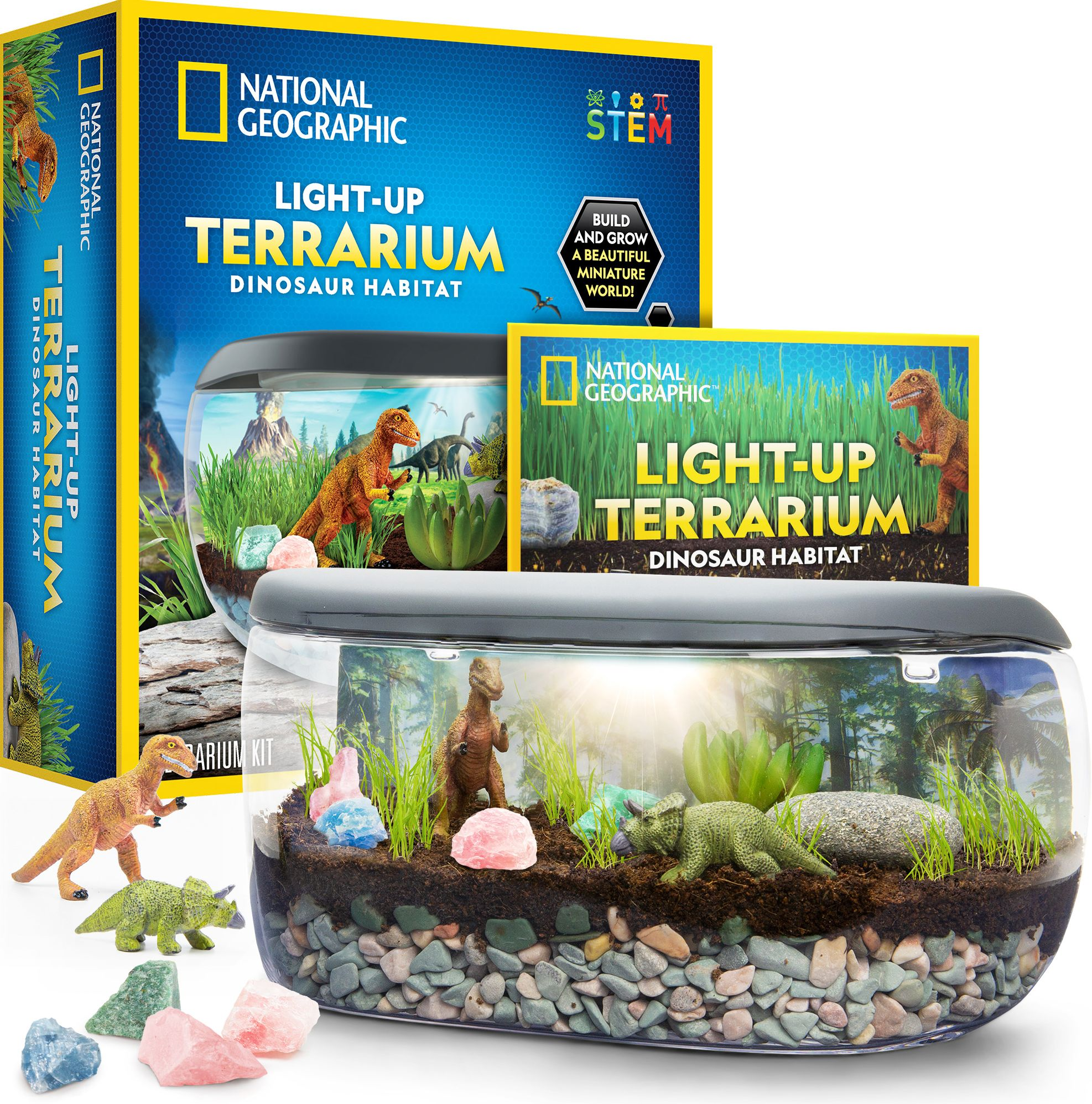 National Geographic Light up Terrarium: Dinosaur Habitat