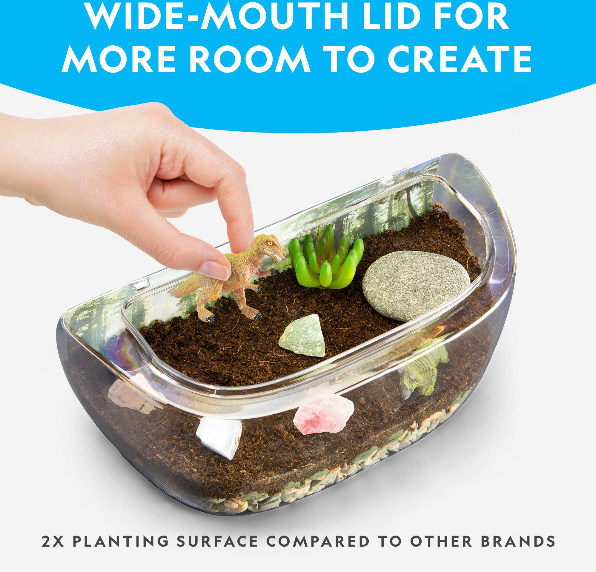 National Geographic Light up Terrarium: Dinosaur Habitat