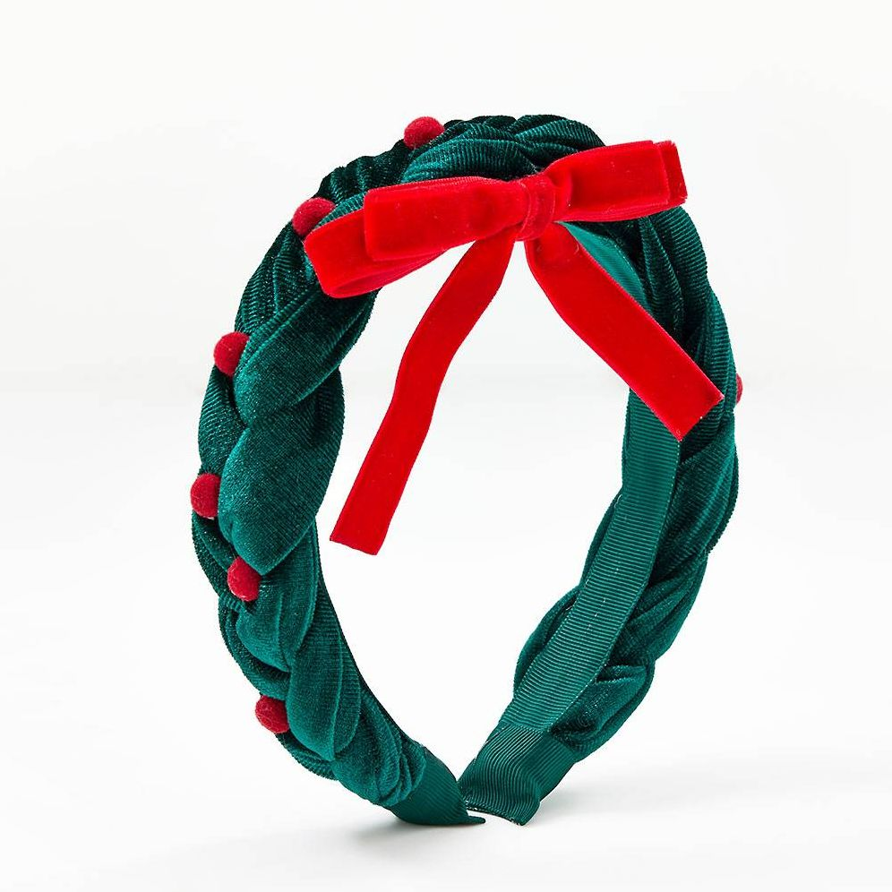 Classic Print Classic Knot Bow Braided Headband Extra Long Wide Wired Pattern Headband|tie Knot|twisted  main image 4